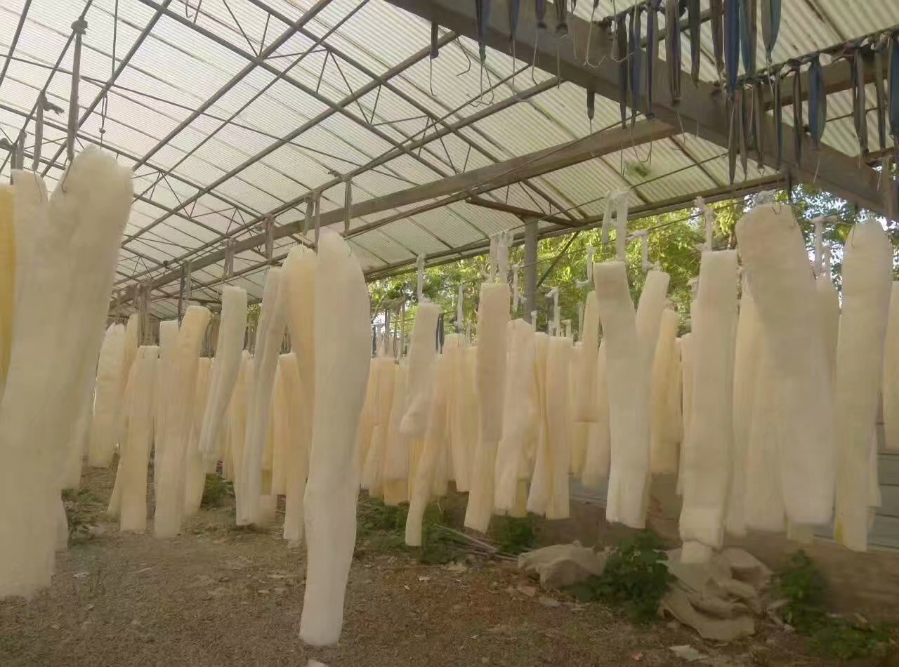 Hanging loofah pieces for natural bird toys production Hanging loofah pieces for natural bird toys production