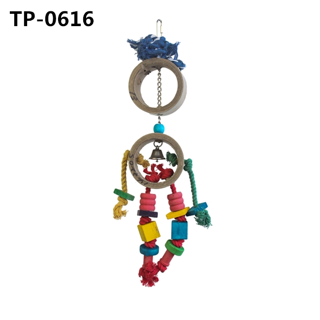 Topanpet Chew Bagels Bird Toy Topanpet Chew Bagels Bird Toy