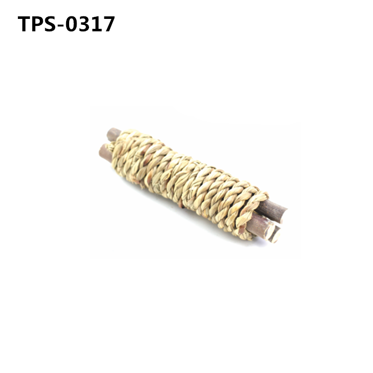 Natural Apple Branch Seagrass Sticks for Bunny Teeth Chew Toy Small Animals Cage Accessories for Guinea Pigs Rabbit Bunny Hamster Chinchilla TPS-0317/8/9/20 - Image 1