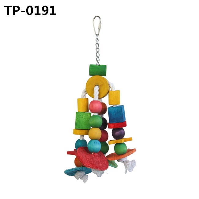 Bird Block Knots Tearing Toy for Small Medium Parrot Cockatoo Preening Pet Cage Haning Parts - Image 4