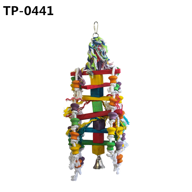 Bird Cage Accessorries Large Parrot Climbing Bites Toys for Macaws African Grey Parrot Cockatiel - Image 1
