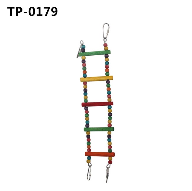 Bird Ladder Toys Pet Cage Accessories Hammock Swing Toy for Climbing