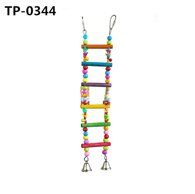 Bird Ladder Toys Pet Cage Accessories Hammock Swing Toy for Climbing - Image 3