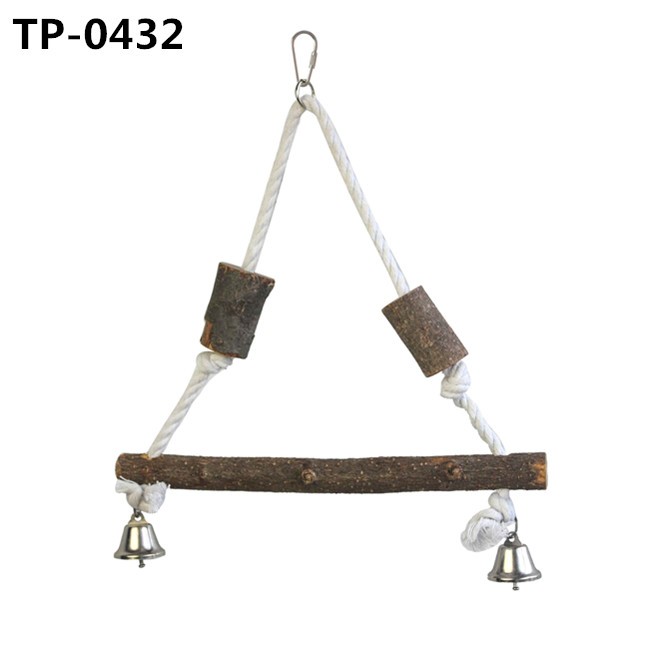 Bird Perch Stands Natural Wood Bird Cage Perch for Parrot Cage Accessories - Image 2