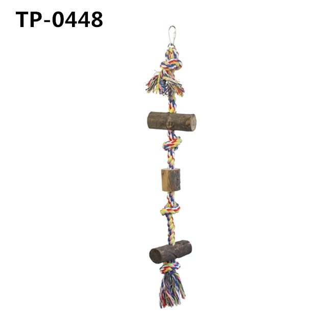 Bird Perch Stands Natural Wood Bird Cage Perch for Parrot Cage Accessories - Image 3