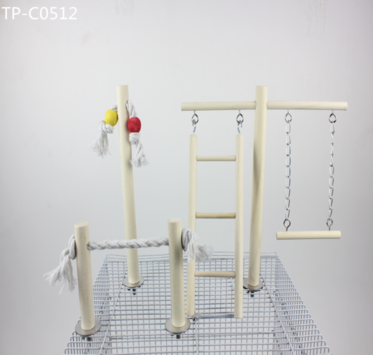 Bird Playground Toy Parrot Play Gym Pet Cage Play Stand for Pet Cage Accessories Price - Image 4