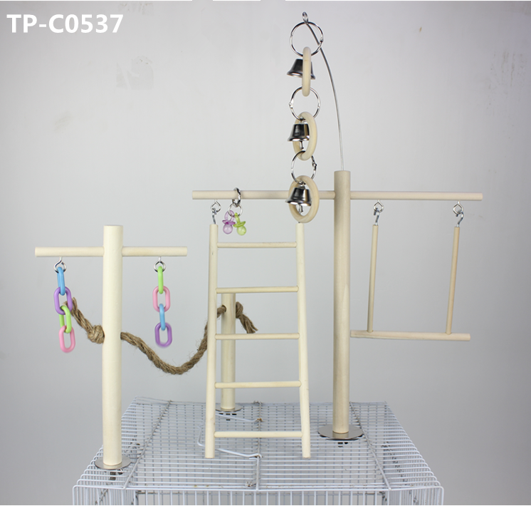 Bird Playground Toy Parrot Play Gym Pet Cage Play Stand for Pet Cage Accessories Price - Image 6