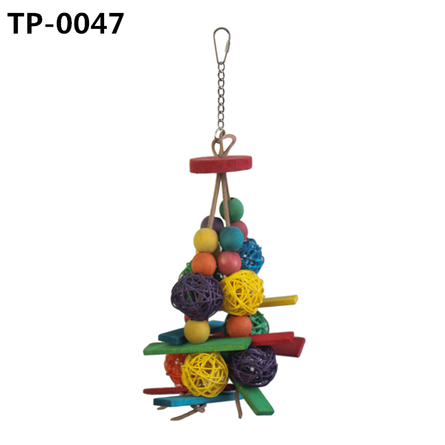 Bird Rattan Balls Toy Pet Cage Bite Toys for Parakeet Budgie Cockatoo Decoration with Manufacturer Price - Image 2