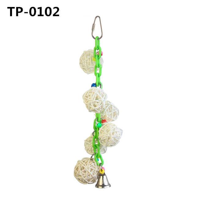 Bird Rattan Balls Toy Pet Cage Bite Toys for Parakeet Budgie Cockatoo Decoration with Manufacturer Price - Image 5