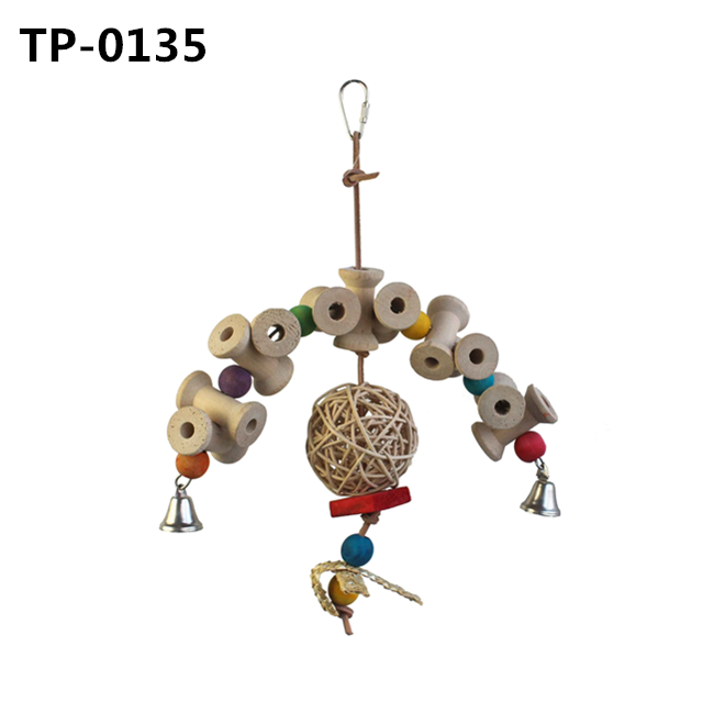 Bird Rattan Balls Toy Pet Cage Bite Toys for Parakeet Budgie Cockatoo Decoration with Manufacturer Price - Image 8