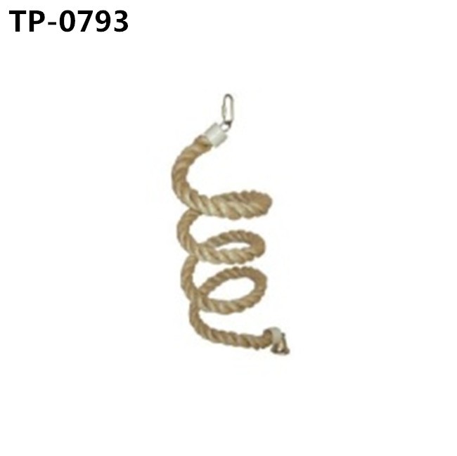 Natural Sisal/Jute Rope Spring Bird Toy for Pet Cages Hanging Bungee with China Supplier - Image 5
