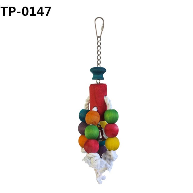 Bird Shredding Cage Hanging Bite Toys for Small Parakeets Cockatiel Conures Finches - Image 5