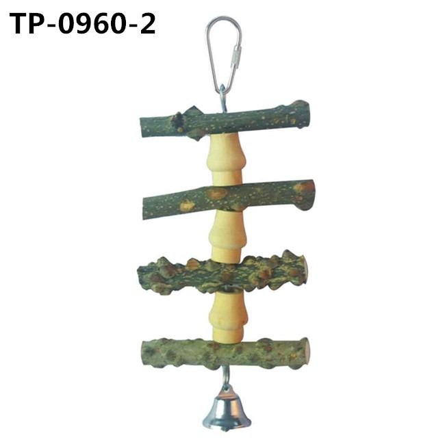 Natural Branch Standing Perch for Budgies Lovebirds Macaws Finches Small Medium Bird Toys - Image 3
