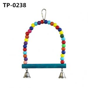 Bird Swing Perch Parrot Hanging Toy for Small Medium Pets Shredding