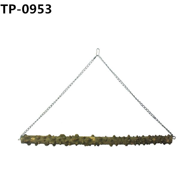 Birds Cage Accessories Decoration Bird Wooden Ladder Bridge Parrot Swing with Factory Price - Image 2