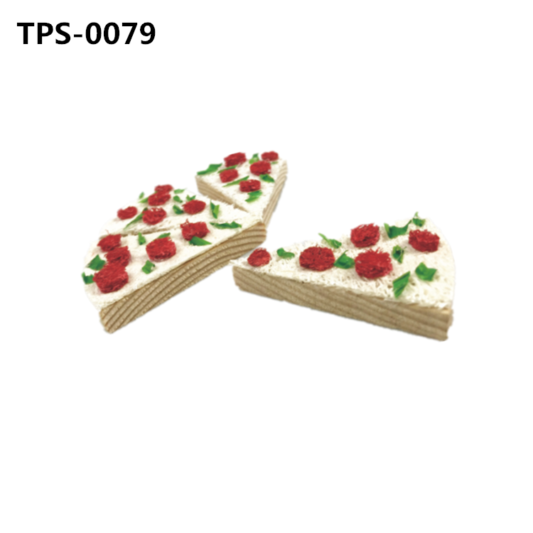 Cake-Shaped Bunny Chew Toys Wood and Loofah Hanging Molars Snack Toy for Guinea Pigs Hamsters Gerbils Chinchilla Small Pets Teeth Grinding Cage Accessories TPS-0079/80 - Image 1