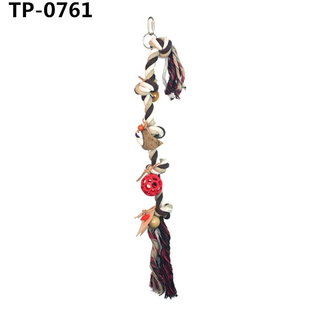 Cat Dog Chews Cotton Toys Parrot Hanging Ropes for Biting Manufactuer Price - Image 3