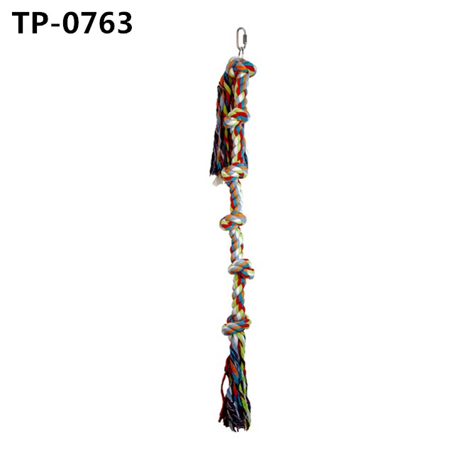 Cat Dog Chews Cotton Toys Parrot Hanging Ropes for Biting Manufactuer Price - Image 5