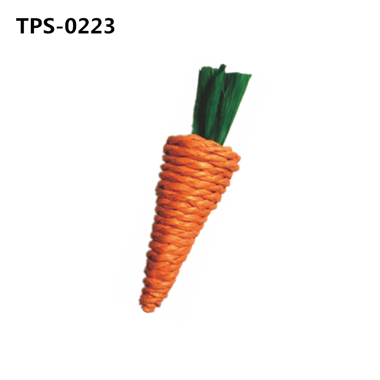 Carrot Shapes Cat Rope Toys Interactive Cat Toys for Cats and Kittens Biting Chewing Keeping Cats Teeth Cleaning TPS-0222/223/224 - Image 2