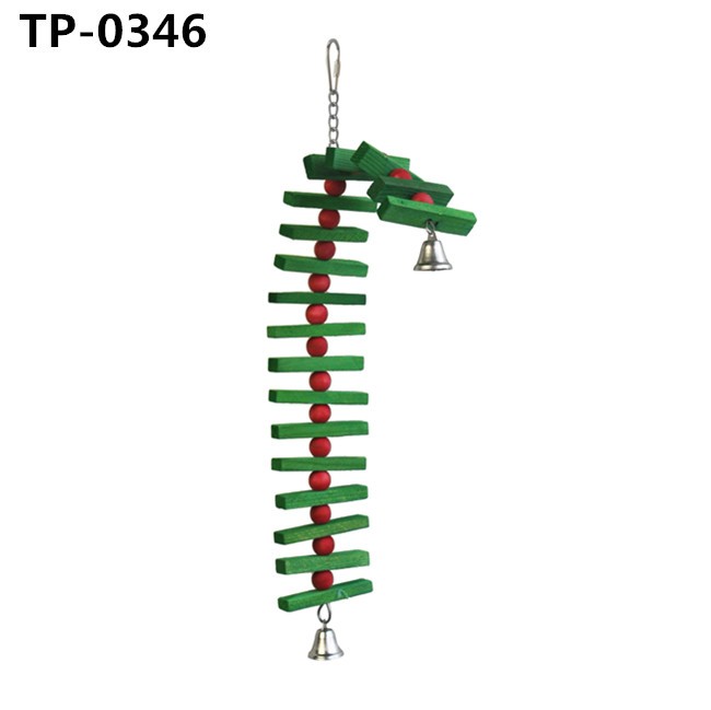 Christmas Hanging Bird Cage Toy for Parrot Cockatiel Cage Accessory for Finch Budgie Conure - Image 7