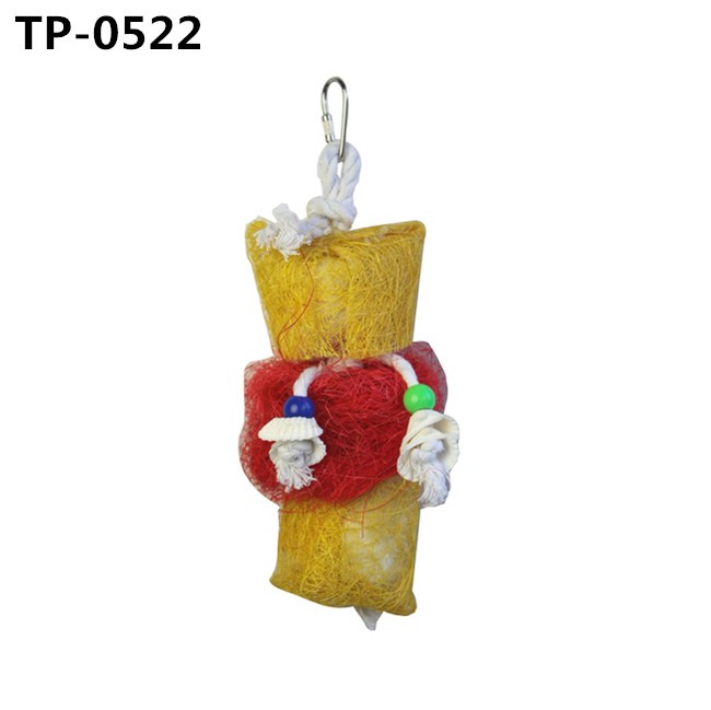 Coconut Fiber Bird Bag Toy Nesting Material for Budgie Hummingbird Canary Parakeet - Image 7