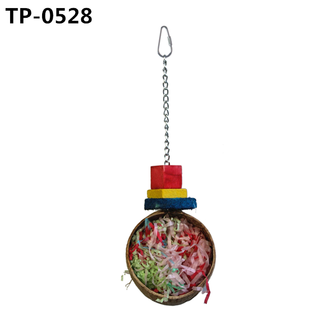 Coconut Hideaway with Ladder for Bird and Small Animal Toy with Manufacturer Price - Image 4