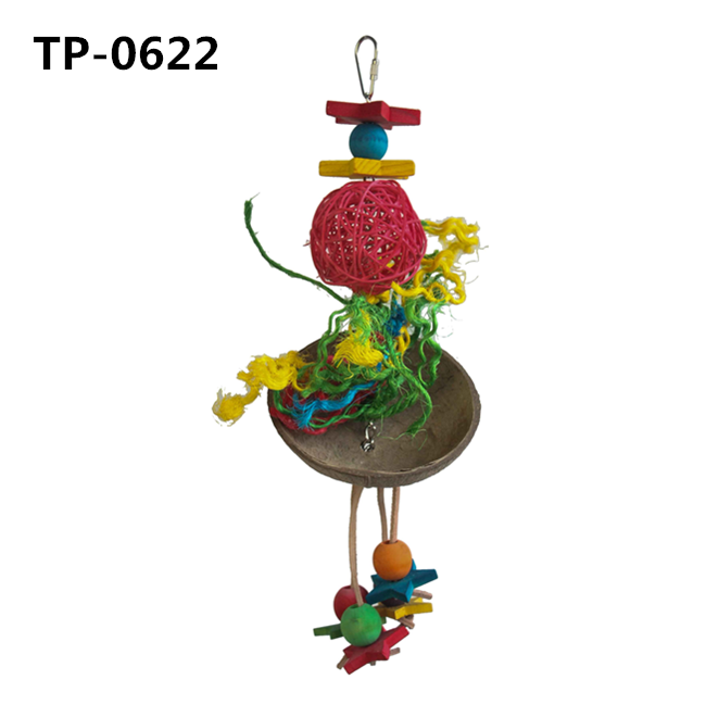 Coconut Hideaway with Ladder for Bird and Small Animal Toy with Manufacturer Price - Image 7