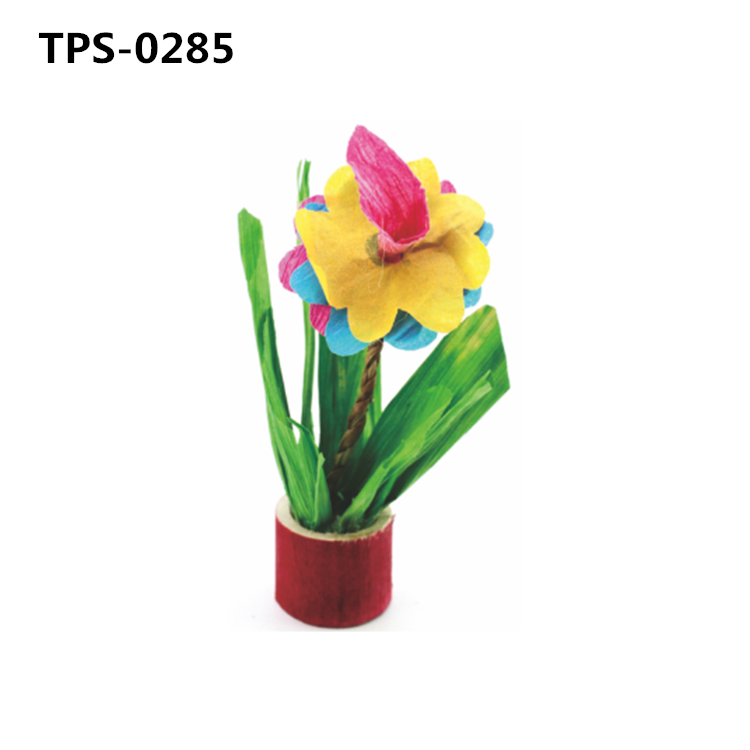 Food Grade Dyed Corn Husk Rabbit Chew Toy, Improve Dental Health for Guinea Pigs Hamster Chinchillas Bunny TPS-0284/5/9 - Image 2