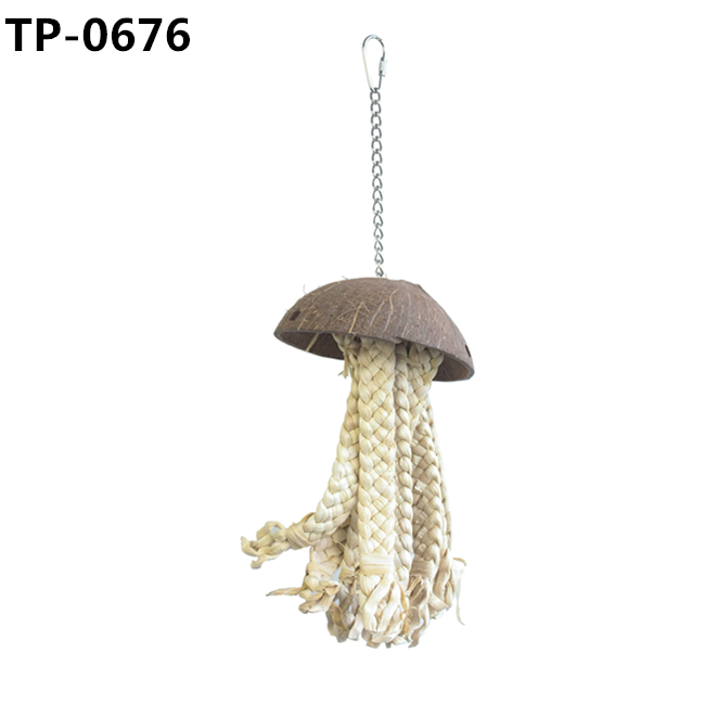 Natura Corn Skin Parrot Chewing and Climbing Toys with Wholesale Price