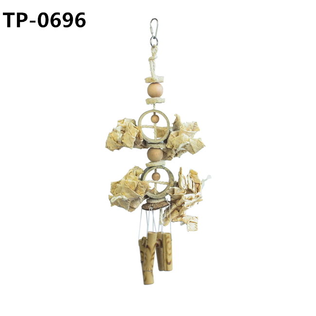 Natura Corn Skin Parrot Chewing and Climbing Toys with Wholesale Price - Image 6