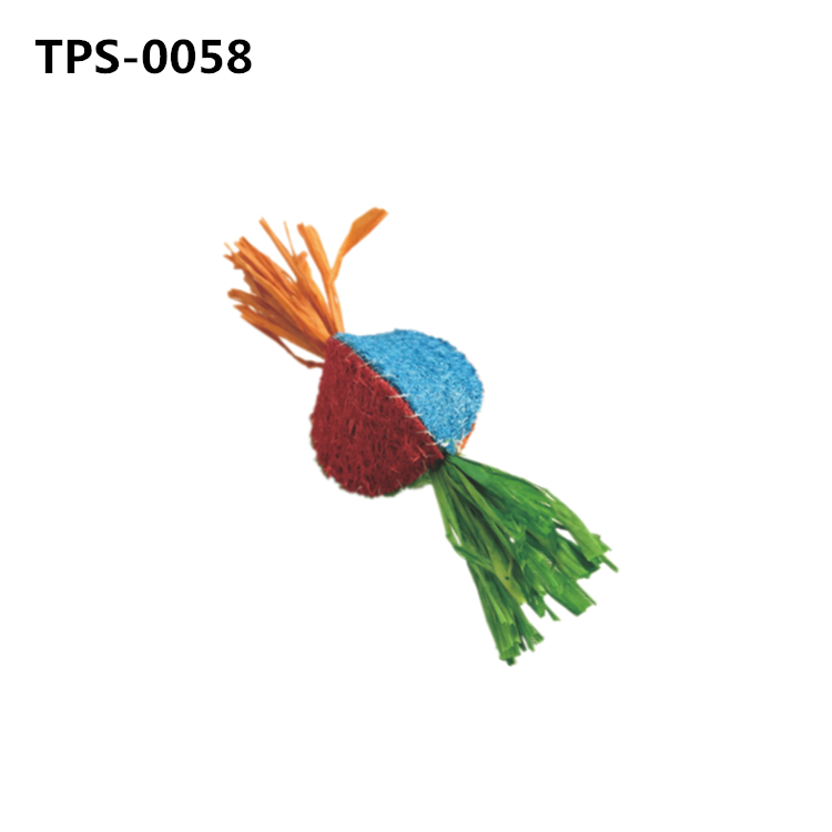 Rabbit Loofah Carrot Toys,Bunny Chew Toys Teeth Rabbit Hamster Chew Toys Dental Health for Chinchillas Guinea Pigs HamstersTPS-0058/88/0156/157 - Image 1