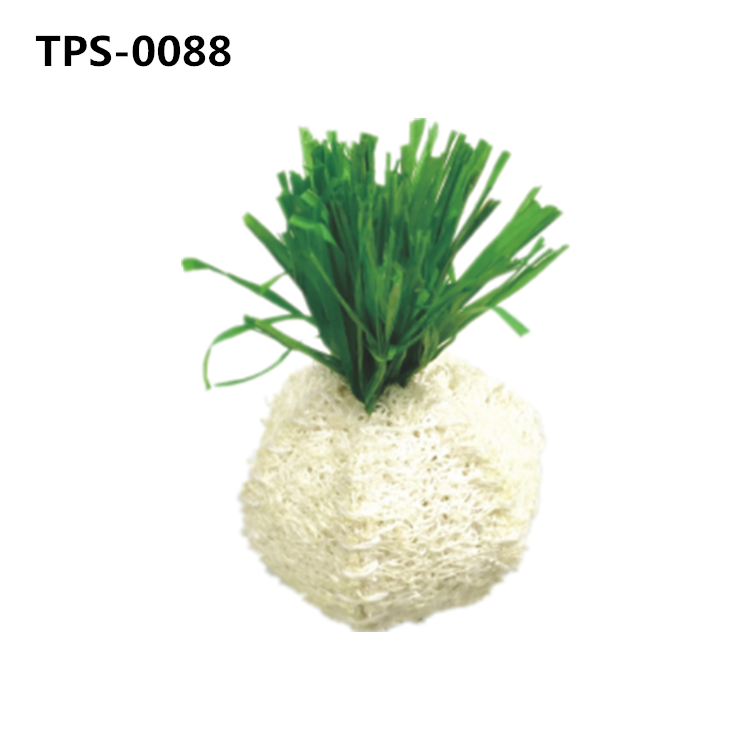 Rabbit Loofah Carrot Toys,Bunny Chew Toys Teeth Rabbit Hamster Chew Toys Dental Health for Chinchillas Guinea Pigs HamstersTPS-0058/88/0156/157 - Image 2