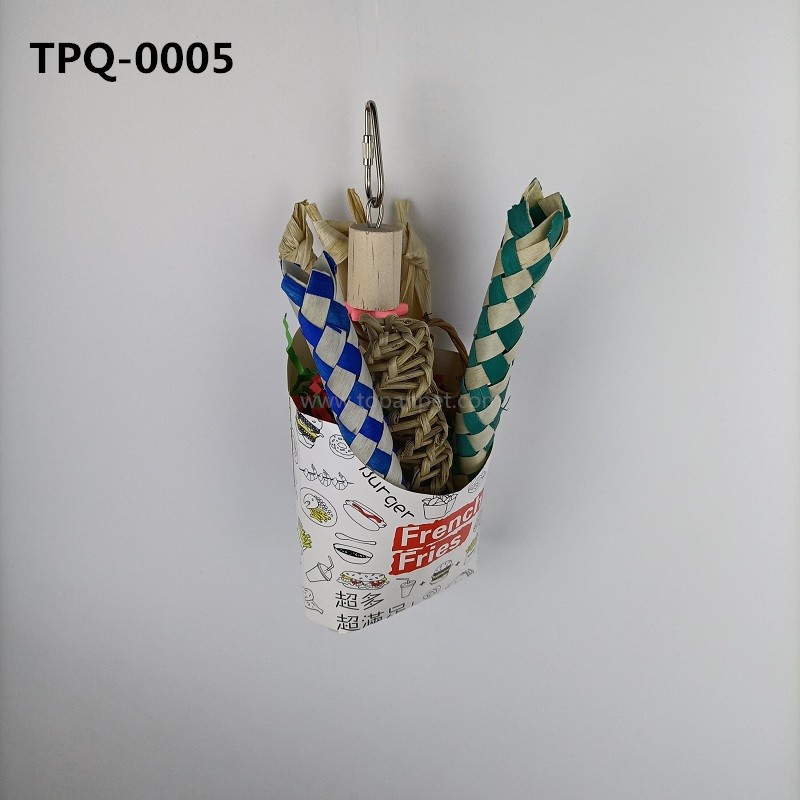 Finger Traps Paper Cup Shredding Bird Toys TPQ-0005 - Image 1