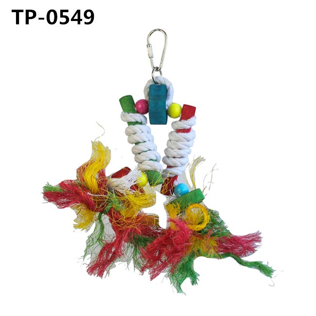 Food Dying Sisal Rope Bird Tearing Toys for African Grey Cockatoo Cockatiel Macaw Amazon Parrot with Factory Price - Image 4