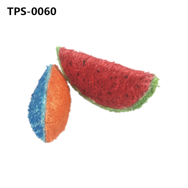 Food Grade Dyed Fruits Shaped Rabbit Chew Toy Small Animal Grinding Playing Toy for Rabbit Guinea Pigs Hamster Small Pet Chew Toy TPS-0059/60/61 - Image 2