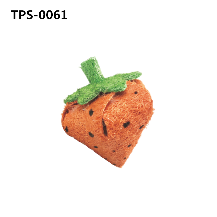 Food Grade Dyed Fruits Shaped Rabbit Chew Toy Small Animal Grinding Playing Toy for Rabbit Guinea Pigs Hamster Small Pet Chew Toy TPS-0059/60/61 - Image 3