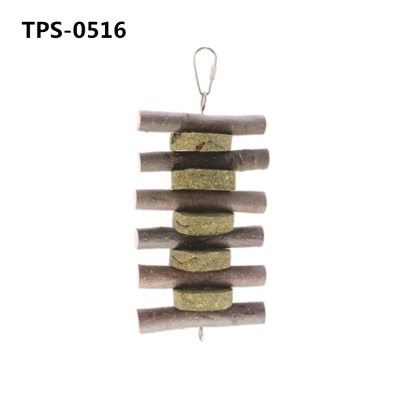 Fruitwood Sticks and Alfalfa Cakes ​Bunny Chew Toys for Teeth Grinding, Chinchilla Treats Natural Fruitwood Branches for Rabbits Guinea Pigs Hamsters​TPS-0515/516/517