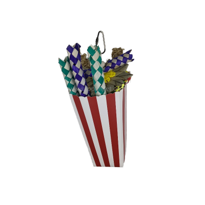 Fun Parrot Box Foraging Bird Toy TPQ-0002