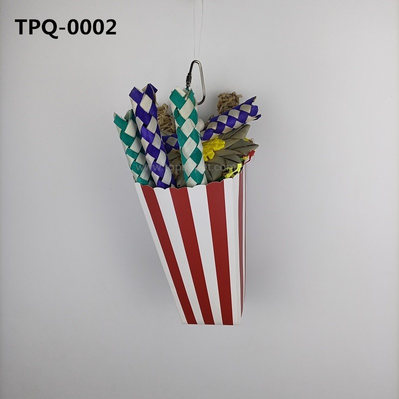 Fun Parrot Box Foraging Bird Toy TPQ-0002 - Image 1