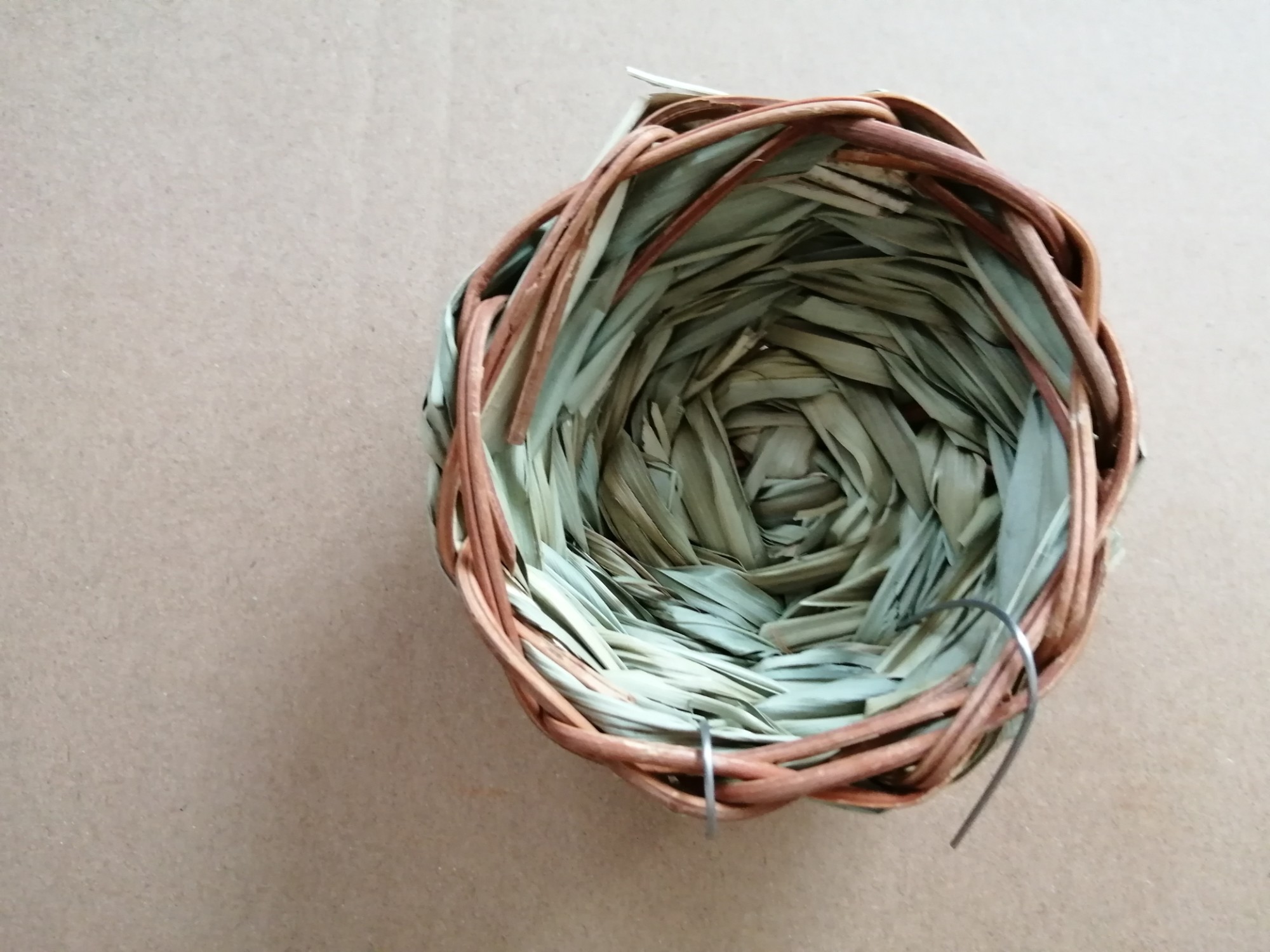 Hummingbird Outdoor House Finch Grass Bird Nest for Woven Hanging Birdhouse Price - Image 4