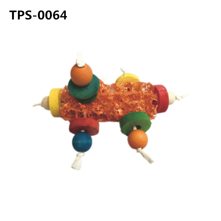 Guinea Pig Toys Bunny Supplies Small Pet Cage Decor, Improve Dental Health of Chinchilla Hamsters Rats Cats Interactive Chew ToysTPS-0064/67 - Image 1