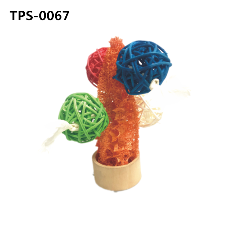 Guinea Pig Toys Bunny Supplies Small Pet Cage Decor, Improve Dental Health of Chinchilla Hamsters Rats Cats Interactive Chew ToysTPS-0064/67 - Image 2
