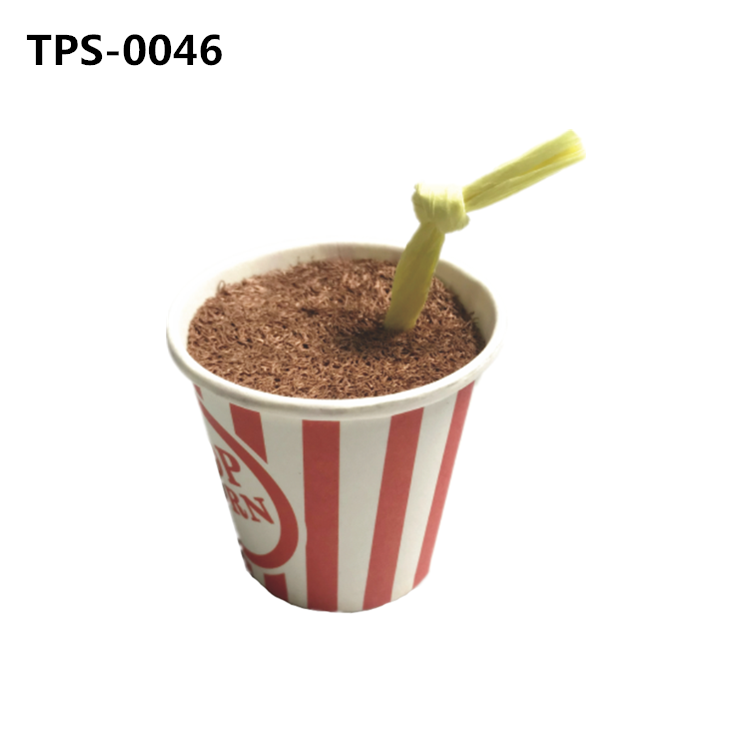 Hamster Chew Toy with Loofah Coffee Cup for Rabbits Pets Chinchilla Squirrel Gerbil Hamster Squirrel Guinea Small Pet Foraging Toy TPS-0043 - Image 3