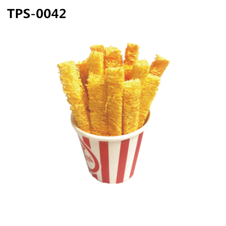 Hamburger Fries Shaped Puppy Chewing Toy for Rabbit,Guinea Pig,Chinchilla, Hamster, Gerbils, Mice, Rats and Other Small Animals to Chew and Play Pet Supplies TPS-0040/41/42/49/51 - Image 3