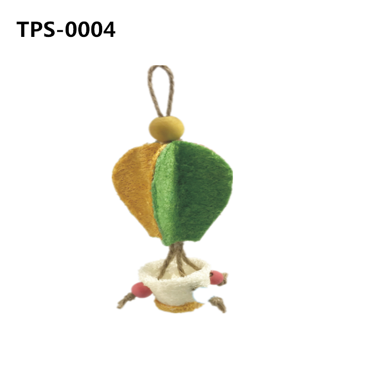 Loofah Bunny Chew Toys for Rabbit, Bunny, Hamster, Guinea pig, Gerbil, Rat, Chinchilla, Squirrel, Ferret,Parrot, Bird Indoor Rodent Teeth Grinding Pets Toy TPS-0002/3/4/6 - Image 3