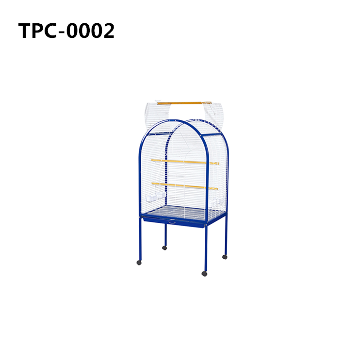 Large Bird Flight Cage with Rolling Stand for African Grey Parrot Cockatiel Sun Parakeet Conure - Image 2