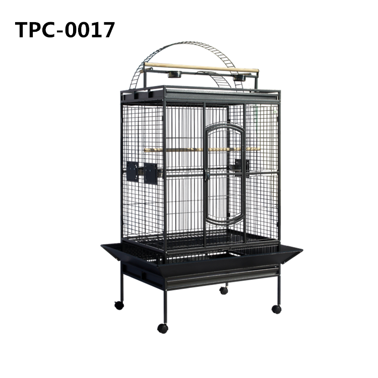 Large Birdcage with PlayTop & Rope Bungee Bird Toy for Parakeet, Parrot, Lovebirds, Pigeons, Cockatiels, Macaw - Image 1