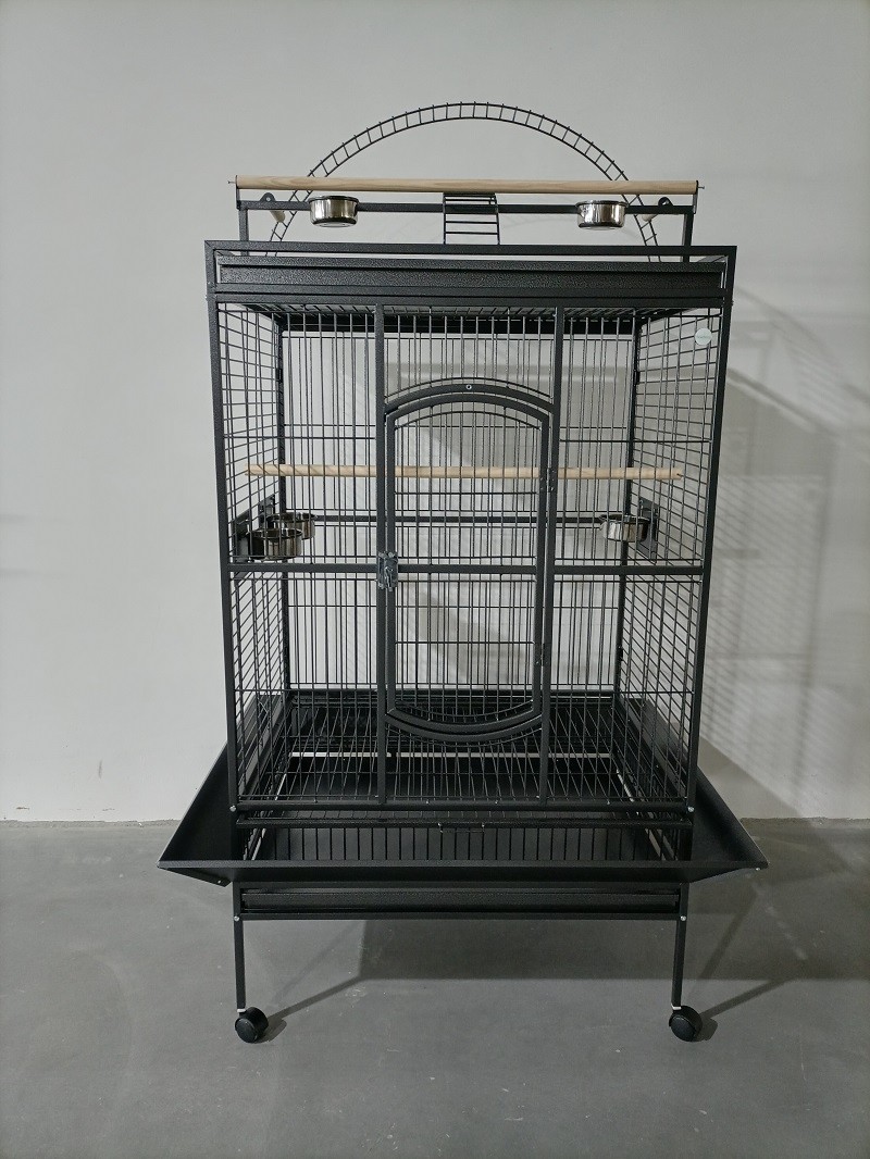 Large Birdcage with PlayTop & Rope Bungee Bird Toy for Parakeet, Parrot, Lovebirds, Pigeons, Cockatiels, Macaw - Image 5