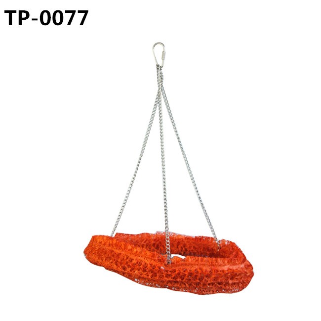 Loofah Bird Foot Climbing Toy with Bell for Parrot Interactive Pet Supplies Price - Image 2