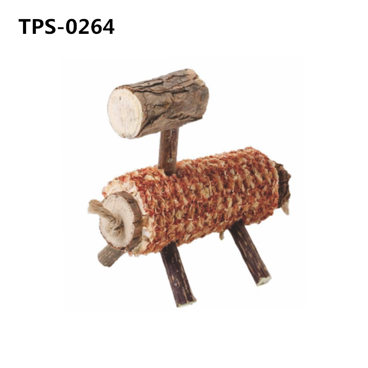 Natural Corn Cob Bunny Chew Toys, Rabbit Hanging Chew Toys, Teeth Grinding Toys for Chinchillas Hamsters Guinea Pigs Rats TPS-0263/4/5/6 - Image 2